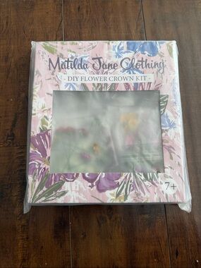 Matilda Jane DIY Flower Crown Kit - Pink, Purple, Green